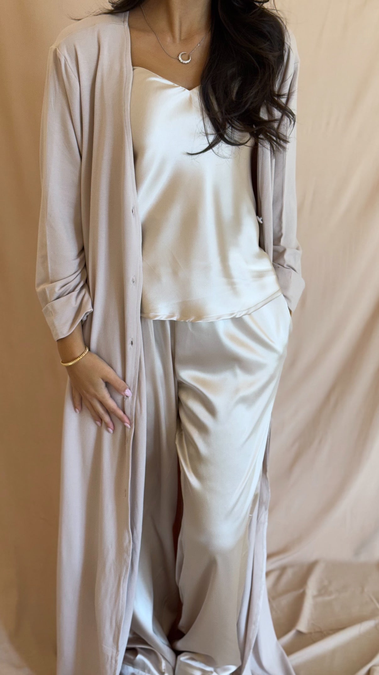 the satin ensemble