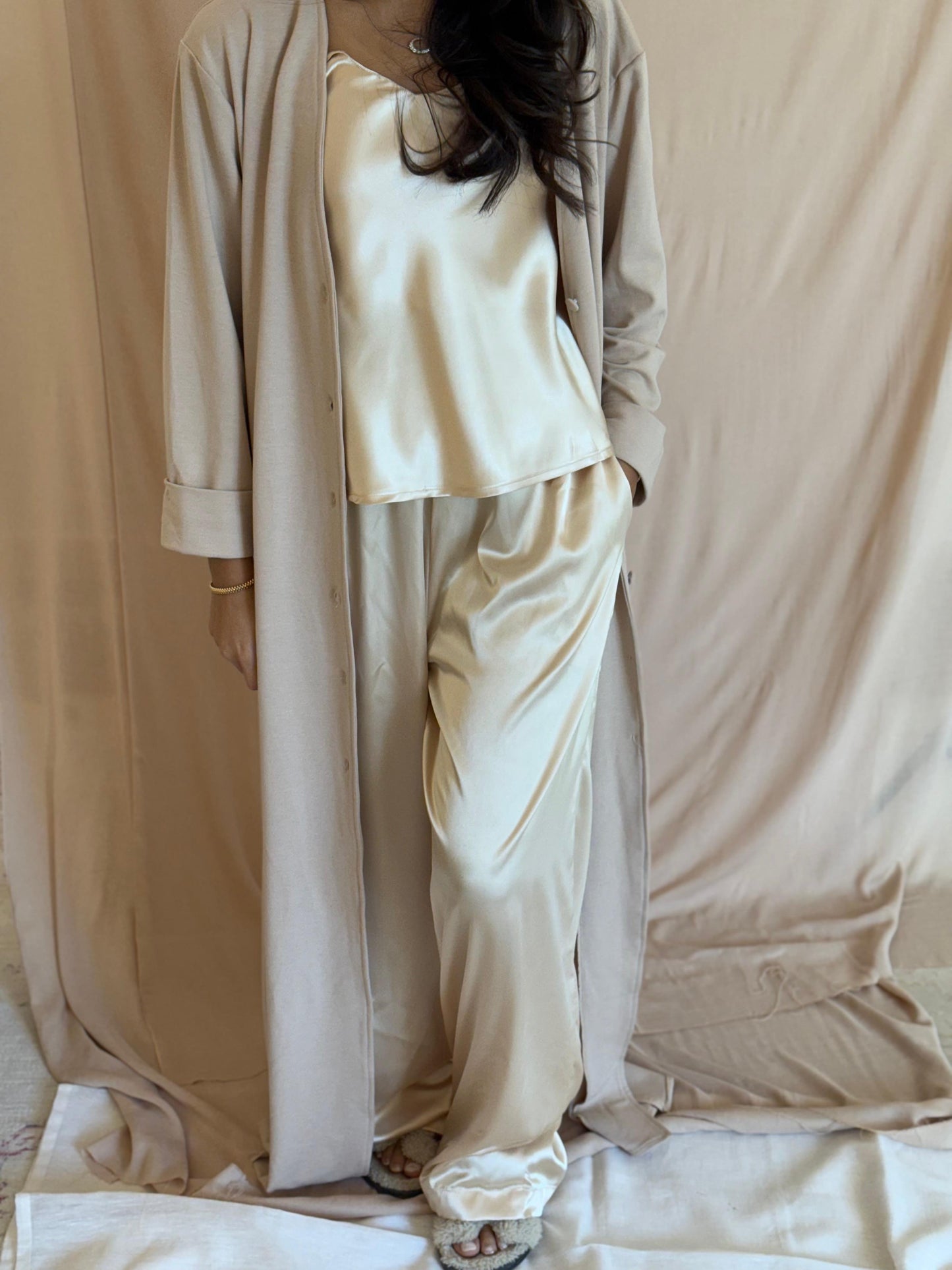 the satin ensemble