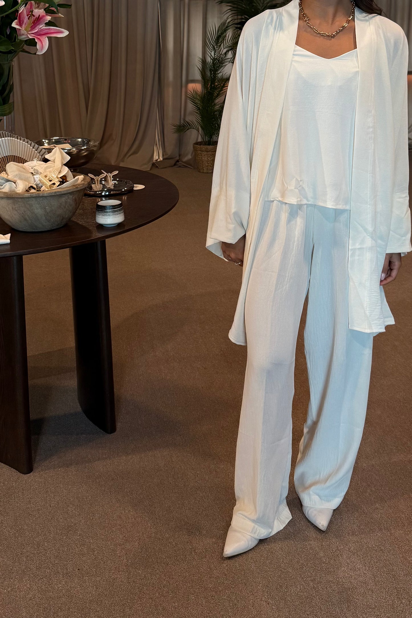breeze lounge trio pant set