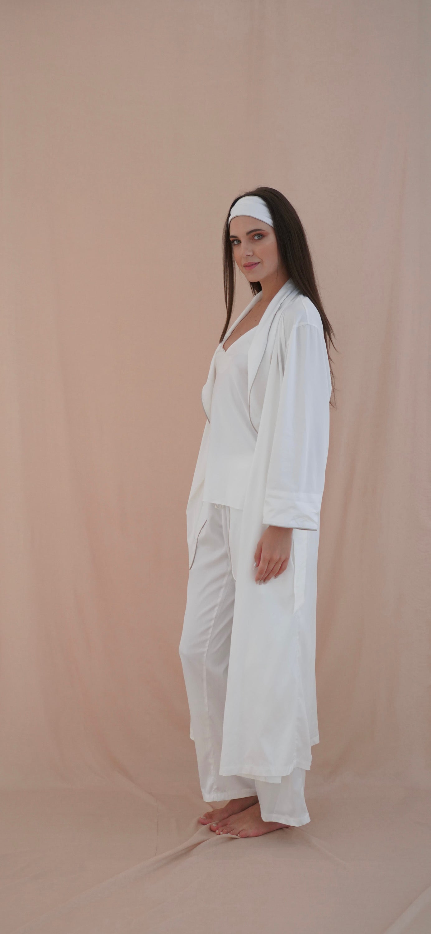 satin robe